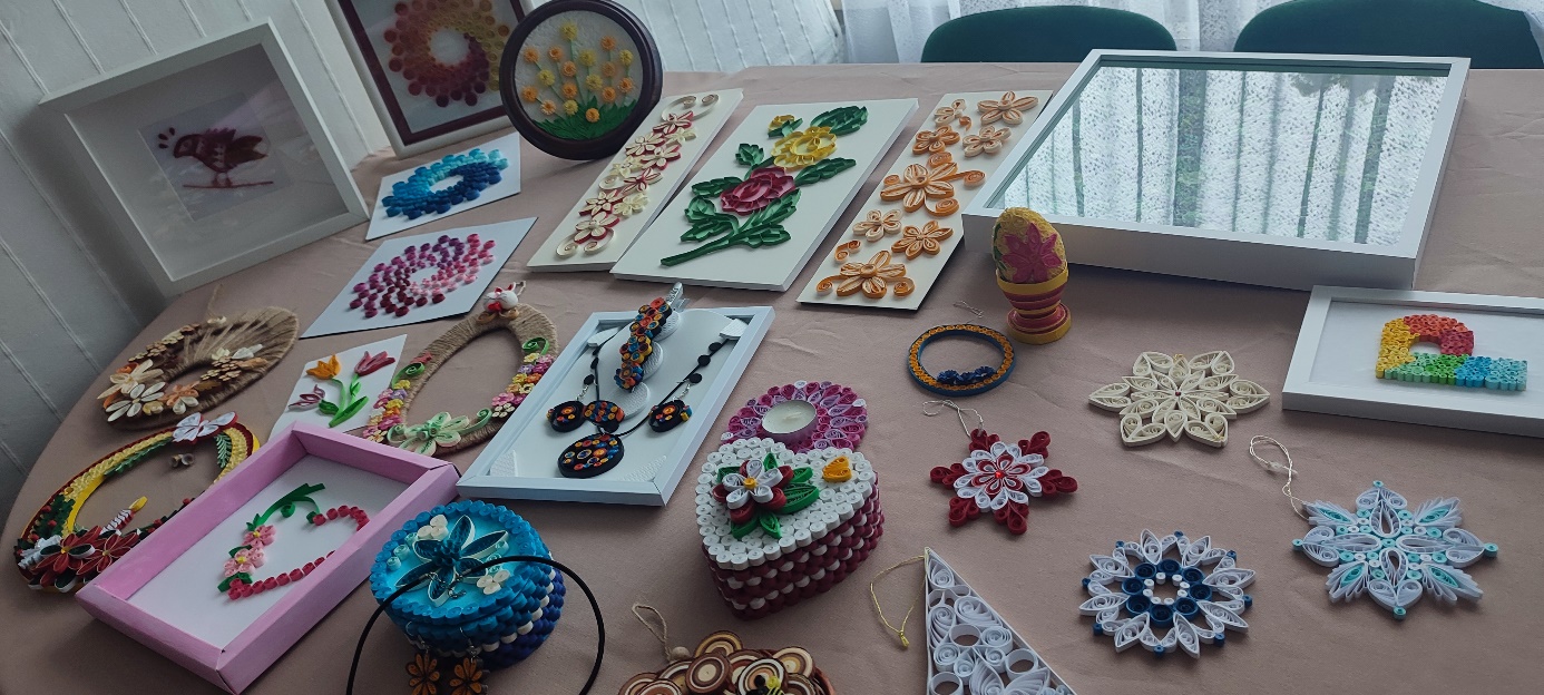 Quilling kiállítás 4